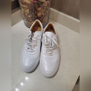 Thursday Men's Premier Retro Low Top Shoes Sneakers White Leather Size 10.5